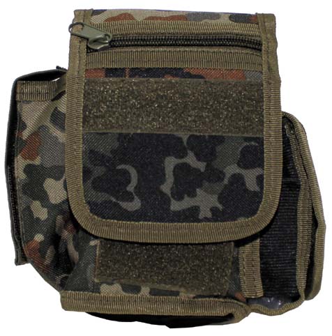 MFH MOLLE Belt Pouch, Flecktarn