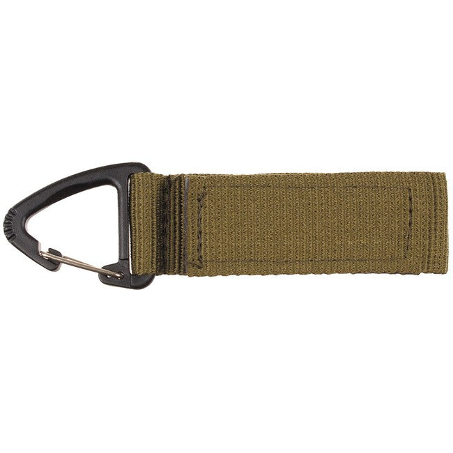 MFH Molle Carabiner with Safety, Olive