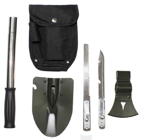 MFH Multifunctional Set 6 in 1 All-Metal with Pouch