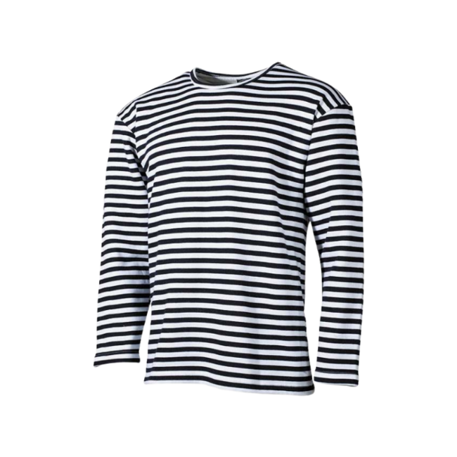 MFH Naval Long Sleeve T-Shirt, Black