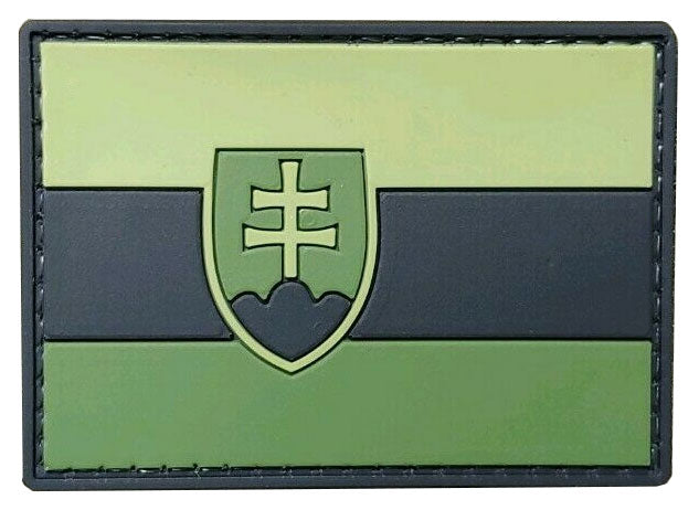WARAGOD Nášivka 3D Slovensko - Forrest 7x5cm