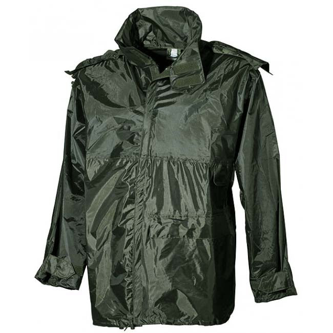 MFH Raincoat PVC, Olive