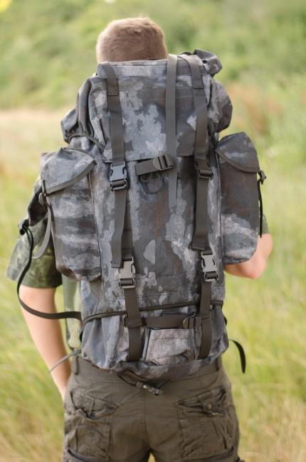 MFH BW Waterproof Backpack HDT-camo LE 65L