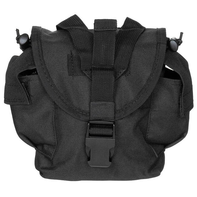 MFH MOLLE Water Bottle Pouch, Black