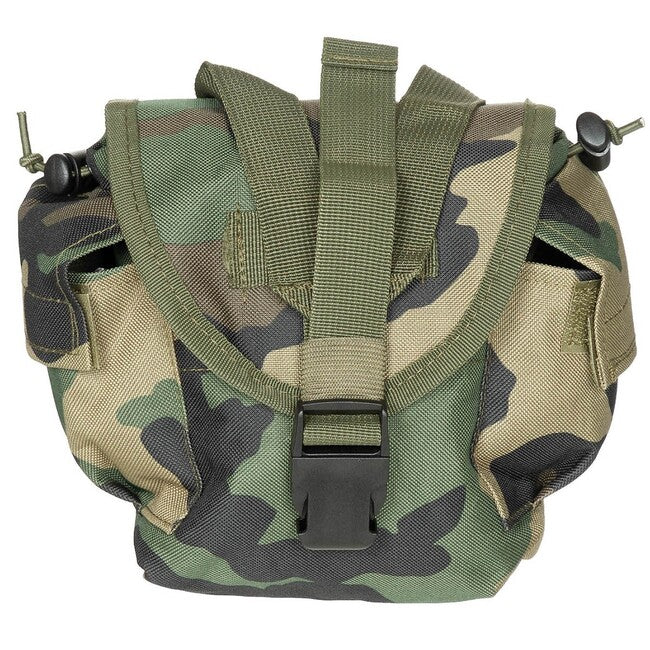 MFH Water Bottle Pouch MOLLE, Woodland