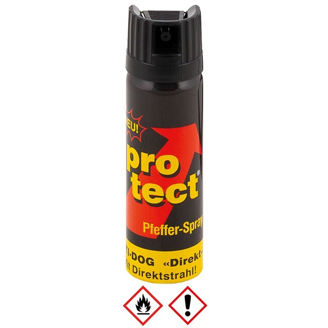 MFH Self-Defense Spray, Direct, 63ml Spray Bottle