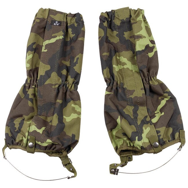 MFH Protective Sleeves with Zipper and Steel Cable, CZ Camo
