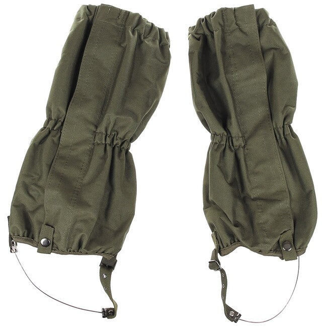 MFH Protective Sleeves with Zipper and Steel Cable, OD Green