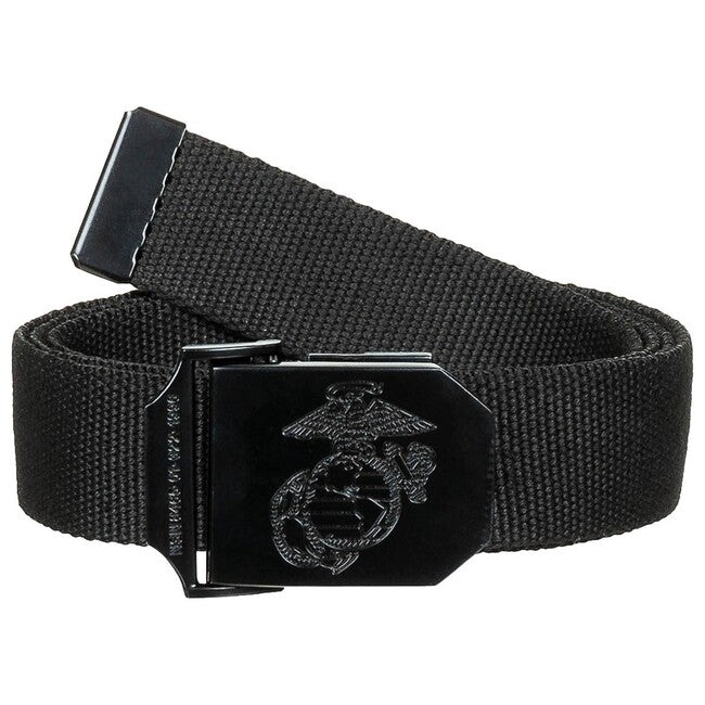 MFH USMC Belt, Black, approx. 3.5 cm