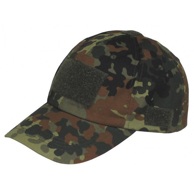 MFH Operations Cap with Velcro Panels, BW Camo