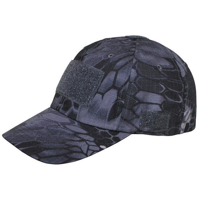 MFH Operations Cap with Velcro Panels, Snake Black