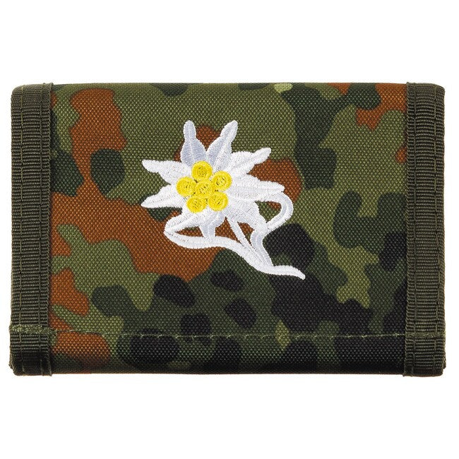 MFH Edelweiß Wallet, BW Camo