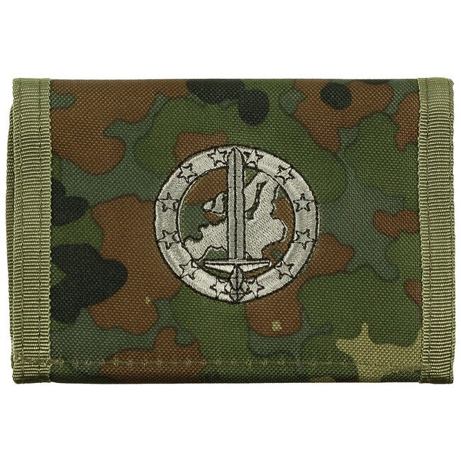 MFH Wallet with Eurocorp Logo, BW Camo