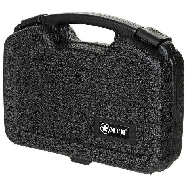 MFH Pistol Case, Plastic, Large, Lockable, Black