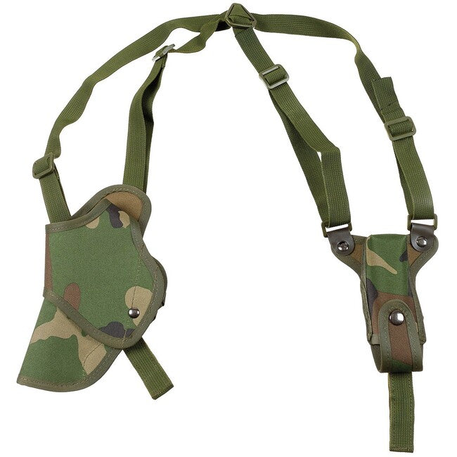MFH Armpit Holster Left-Handed, Woodland