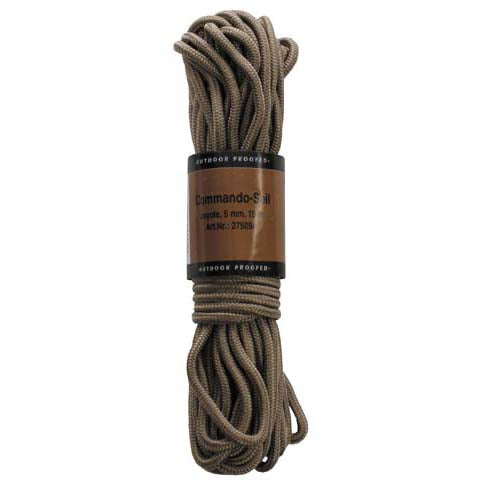 MFH Polypropylene Rope 15m 5mm Coyote
