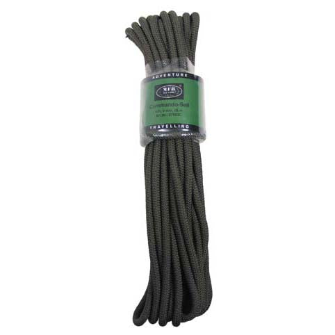 MFH Polypropylene Rope 15 Meters 5mm Olive