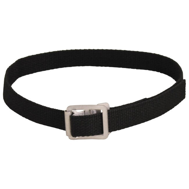 MFH Pack Strap with Buckle, Black, approx. 60 cm