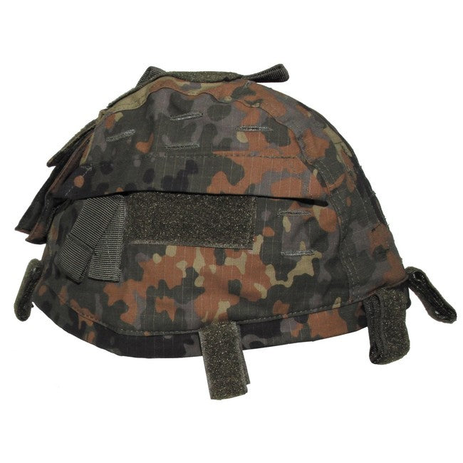 MFH Mich Helmet Cover, Flecktarn