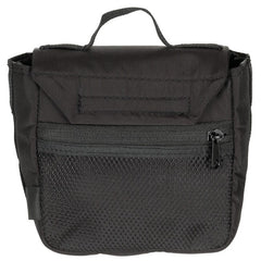 MFH Professional Mission II Bag, Black, with Hook and Loop System