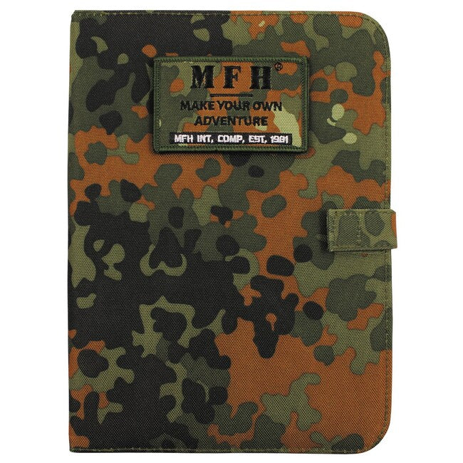 MFH Notebook Pouch A5, BW Camo