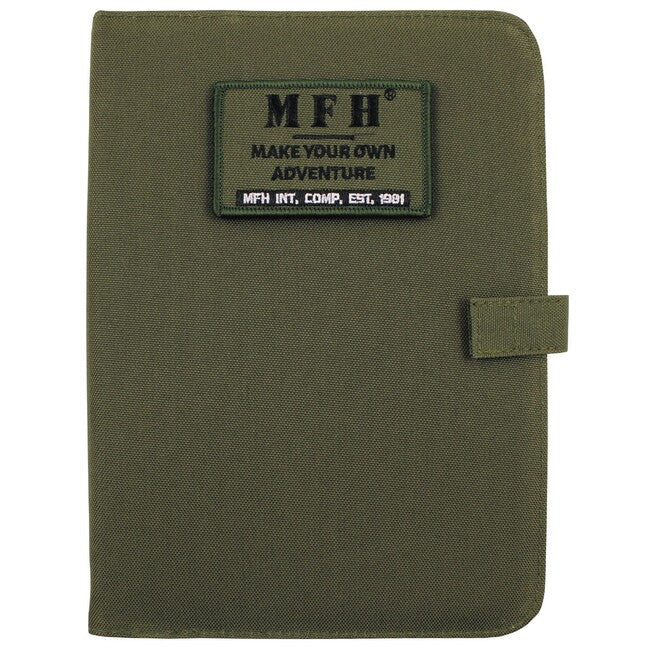 MFH Notebook Pouch A5, OD Green