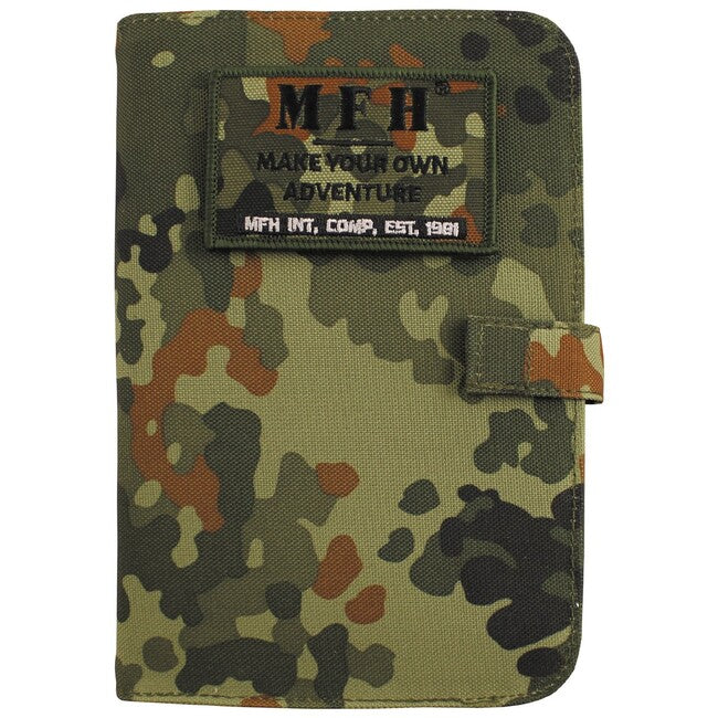 MFH Notepad Pouch A6, BW Camo