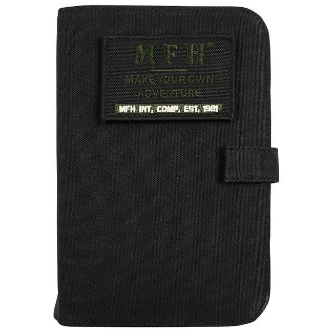 MFH Notebook Pouch A6, Black