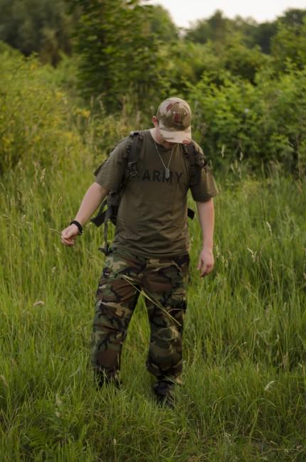 MFH BDU Rip-Stop Men's Pants, Woodland