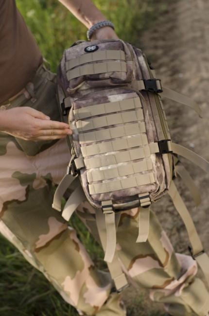 MFH US Assault Backpack HDT Camo 30L
