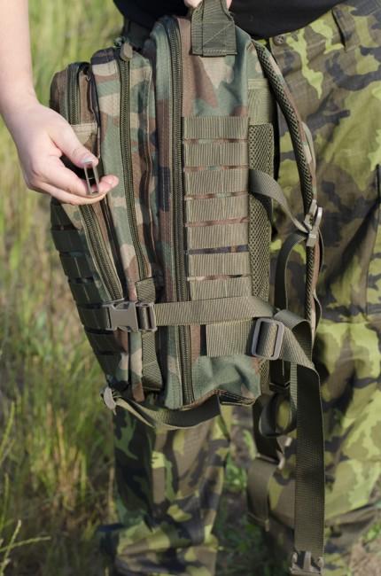 MFH US Assault Backpack Woodland 30L