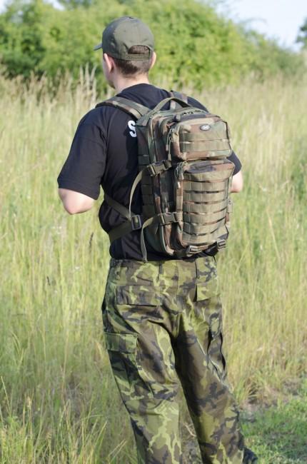 MFH US Assault Backpack Woodland 30L