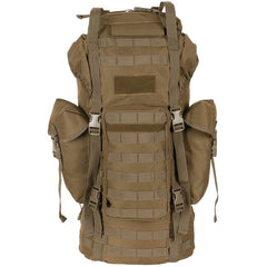 MFH MOLLE Backpack 65L, Aluminum Rod, Coyote