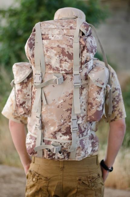 MFH BW Waterproof Backpack, Vegetato Desert, 65L