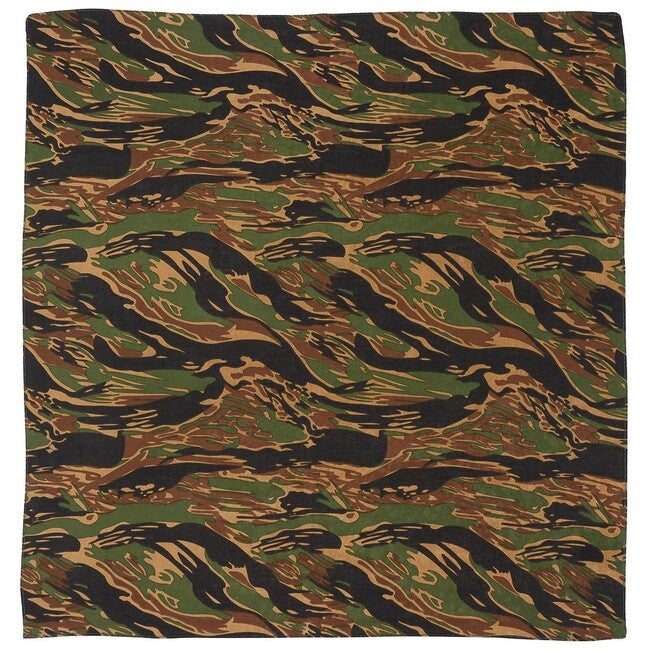 MFH Scarf, Tiger Stripe, 55 x 55 cm, Cotton