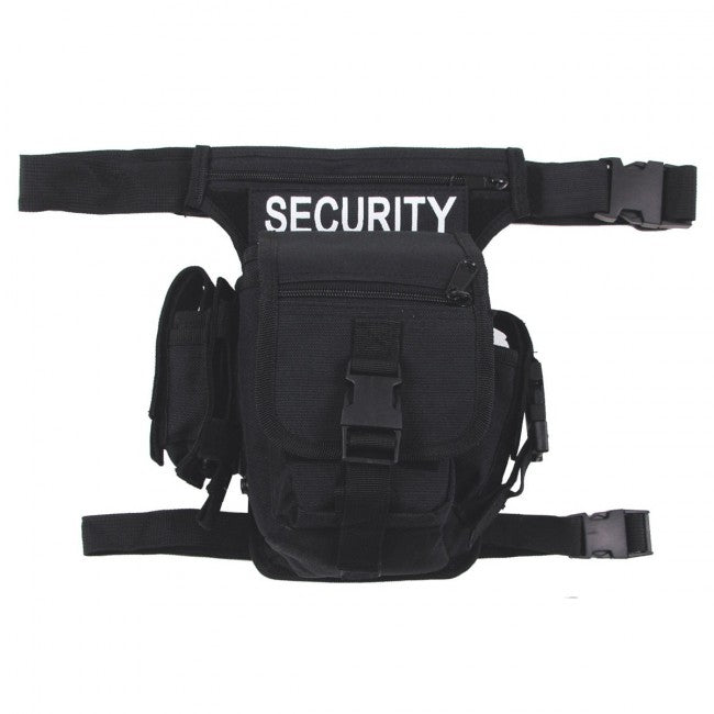 MFH Security Tactical Hip Bag, Black
