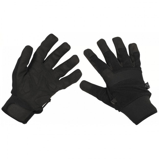 MFH Security Gloves, Black