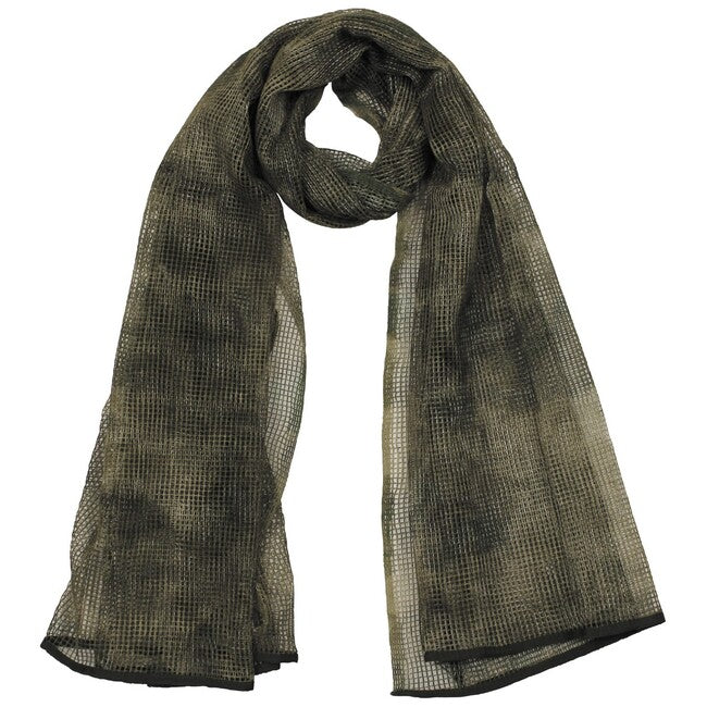 MFH Mesh Scarf, HDT-camo FG, approx. 190 x 90 cm
