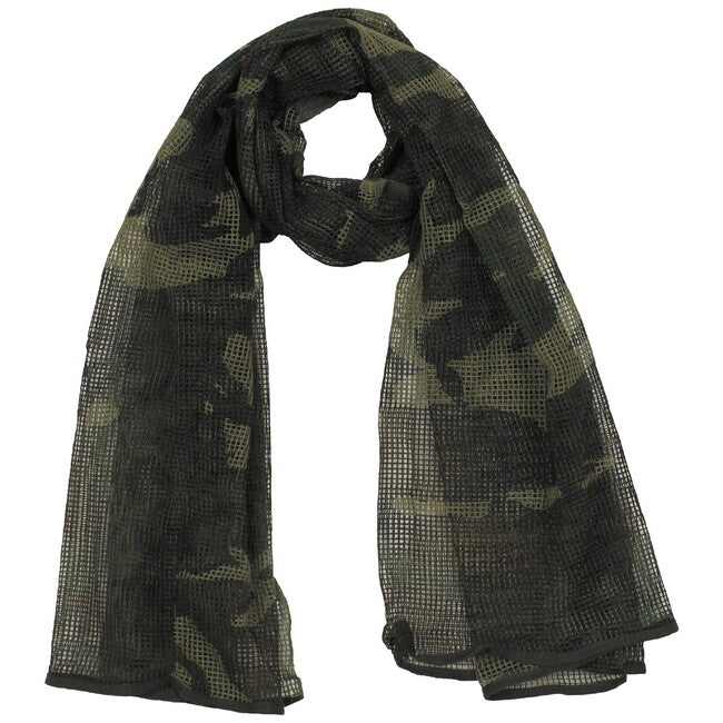 MFH Mesh Scarf, Forest, approx. 190 x 90 cm