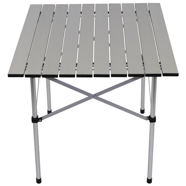 MFH Folding Camping Table, Aluminum 58cm