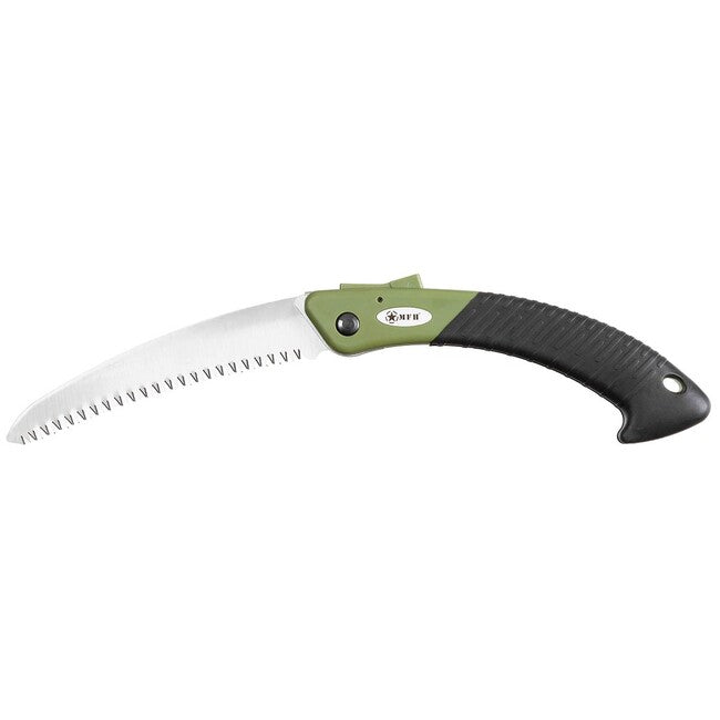 MFH Folding Saw, OD Green-Black