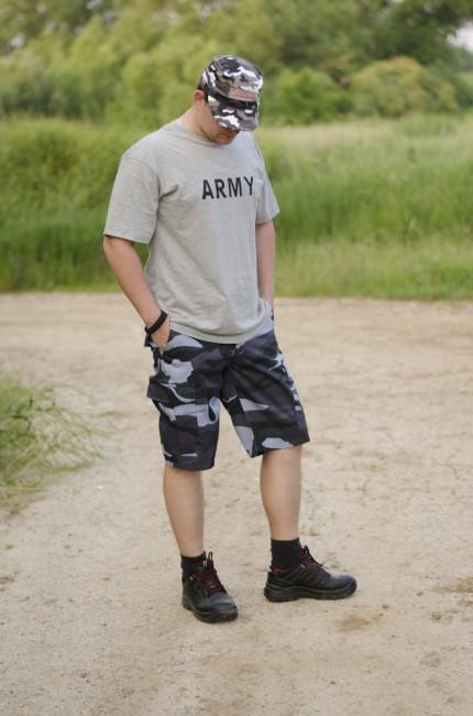 MFH BDU Men's Shorts, Sky Blue