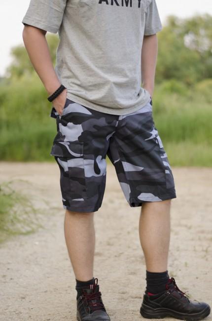 MFH BDU Men's Shorts, Sky Blue