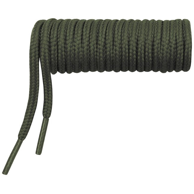 MFH Shoe Laces, Olive Green, approx. 160 cm