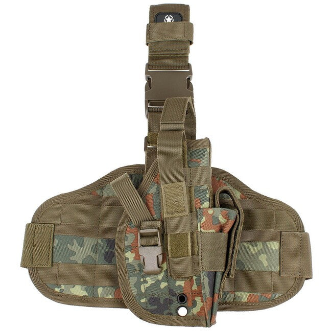 MFH MOLLE Leg Holster Right-Handed, BW Camo