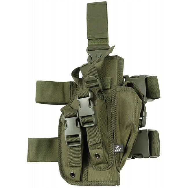 MFH MOLLE Leg Holster Right-Handed, Olive Drab