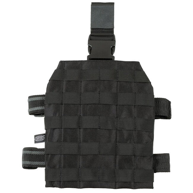 MFH Thigh Panel MOLLE, Black