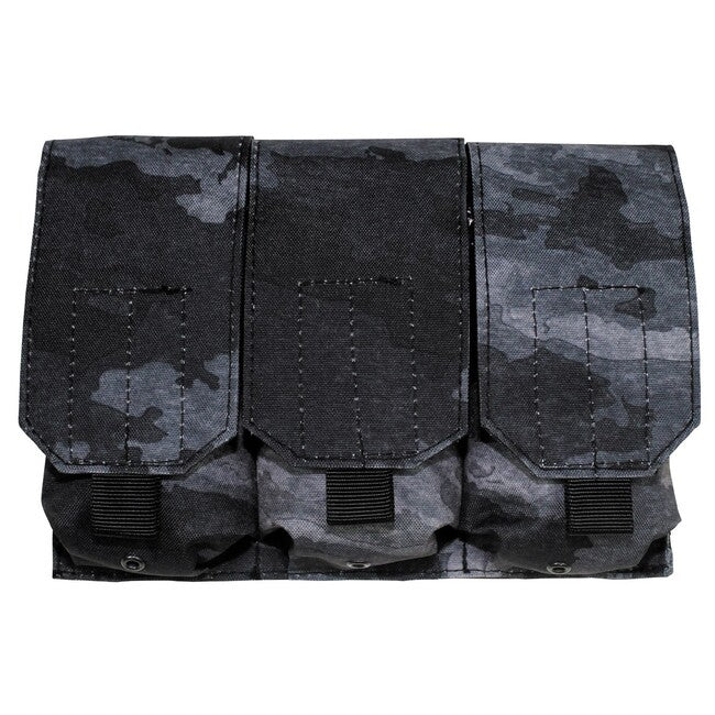 MFH Triple MOLLE Pouch, HDT-camo LE