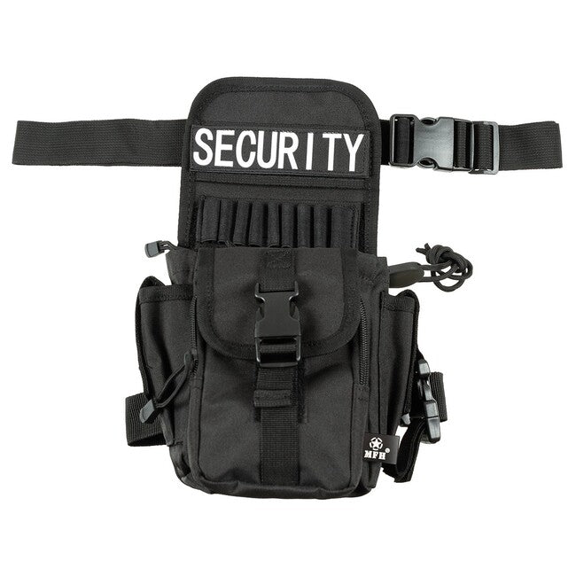 MFH Security Hip and Leg Bag, Black