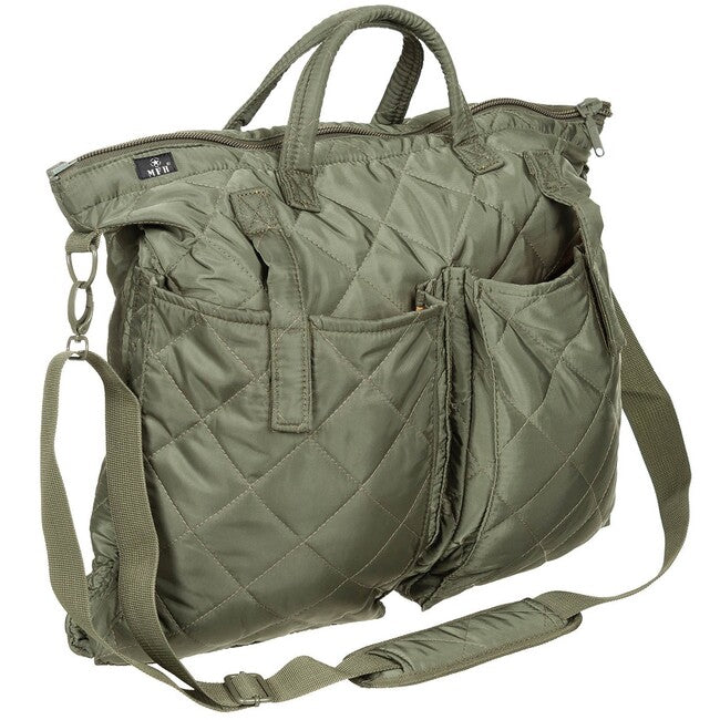 MFH Flight Helmet Bag BW, Olive Green